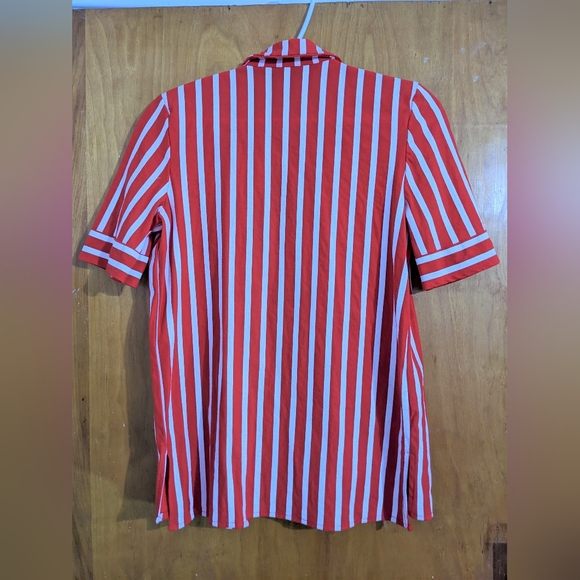 Beautiful little red and white striped Zara shirt - Picture 4 of 5